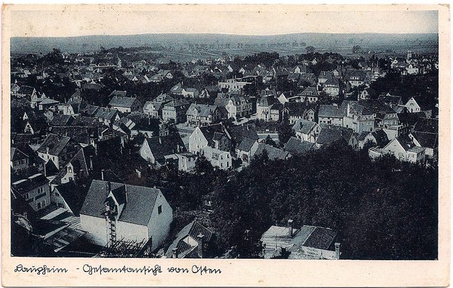 Laupheim - Gesamtansicht von Osten – Vorderseite