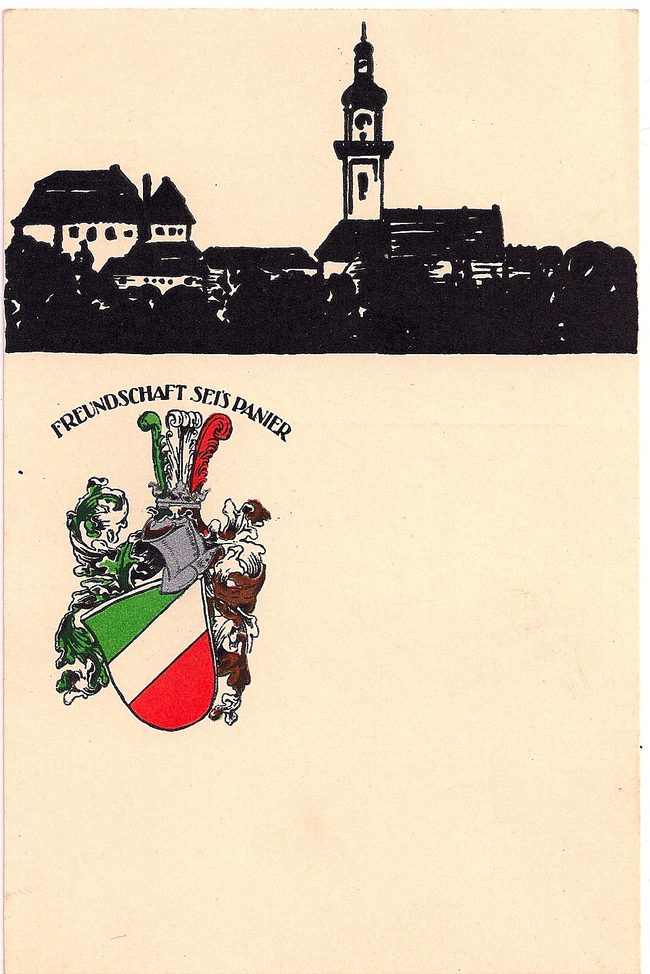 Ferienvereinigung \\\"Freundschaft\\\" Laupheim – Vorderseite