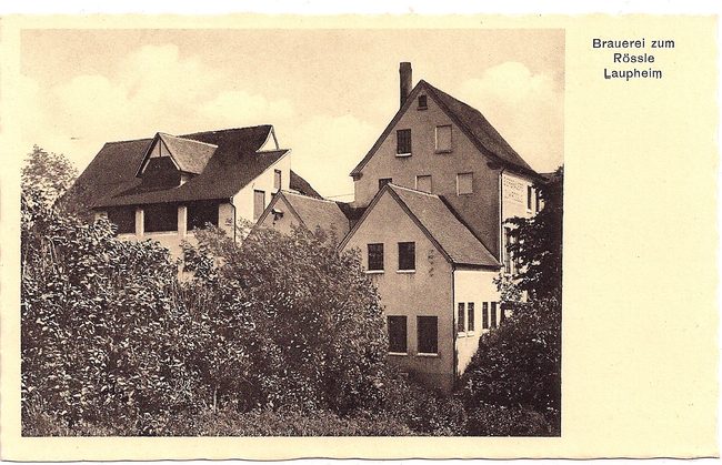 Brauerei zum Rössle – Vorderseite