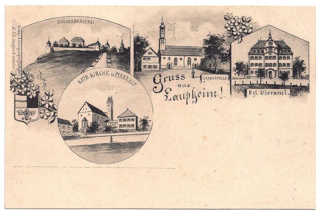 Gruß aus Laupheim – Vorderseite