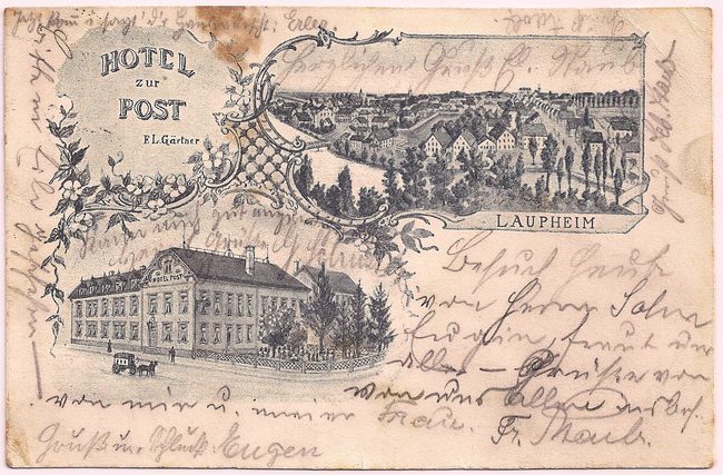 Hotel zur Post – Vorderseite