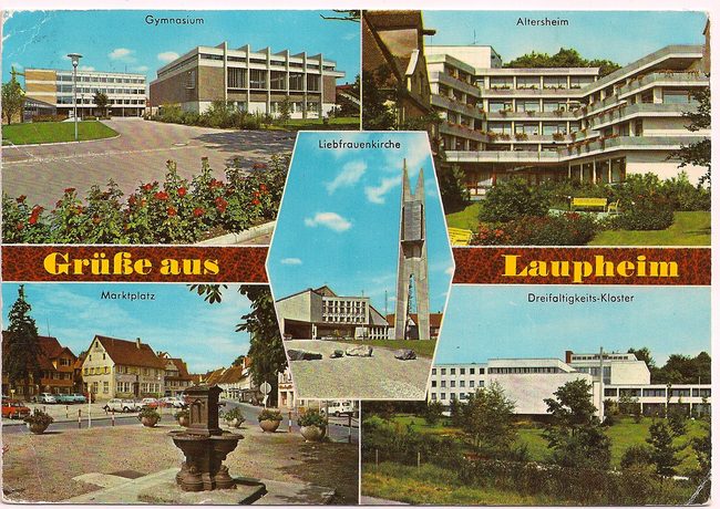 Grüße aus Laupheim – Vorderseite