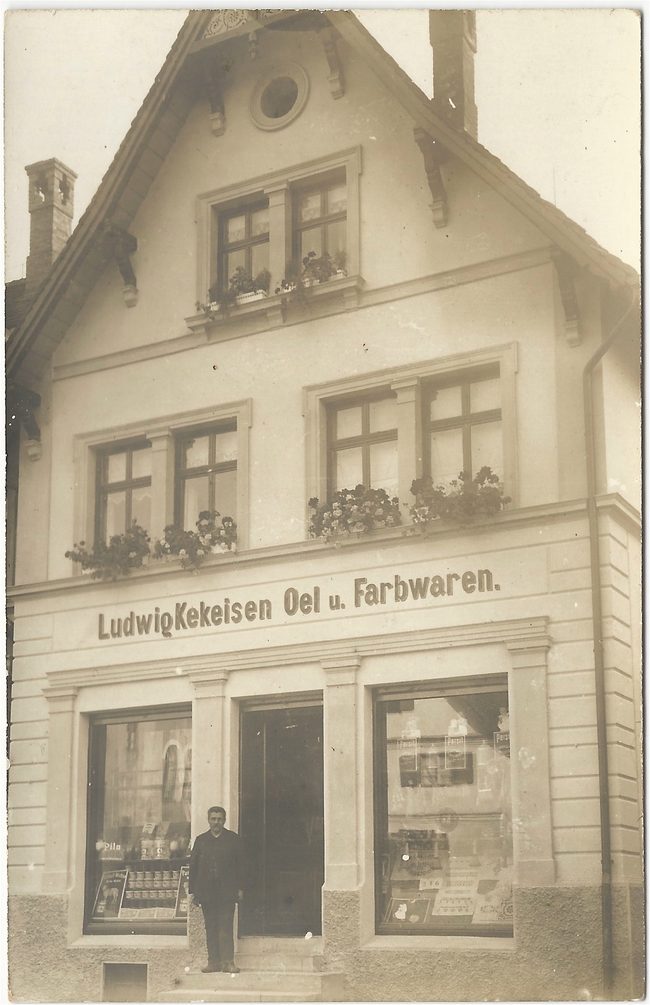 Ludwig Kekeisen Oel u. Farbwaren – Vorderseite