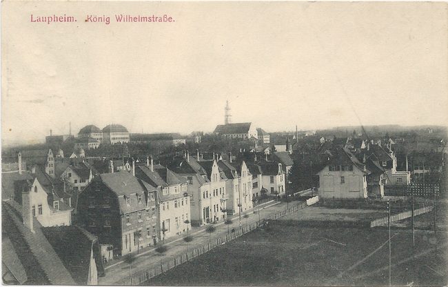 Laupheim. König Wilhelmstraße – Vorderseite