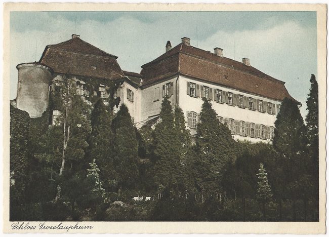 Schloss Grosslaupheim – Vorderseite