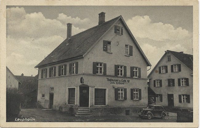 Restaurant und Café zum Ast – Vorderseite