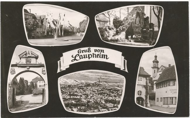 Gruß aus Laupheim – Vorderseite