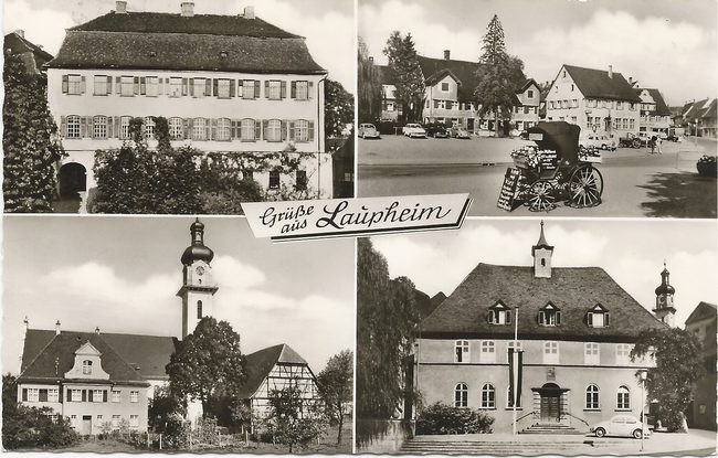Grüße aus Laupheim – Vorderseite