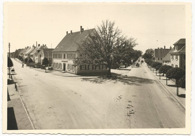 Kapellenstrasse / Ulmer Straße 1935 – Vorderseite