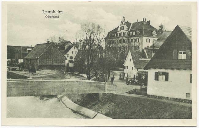Oberamt Laupheim – Vorderseite