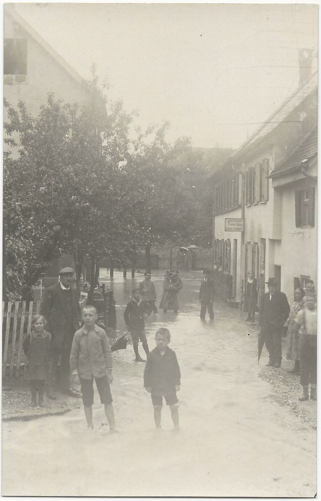 Hochwasserkatastrophe 1926 – Vorderseite