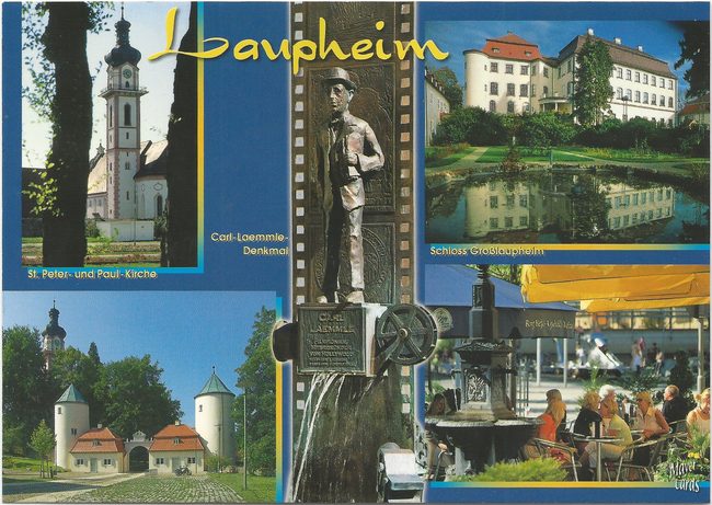 Laupheim  Mehrbildkarte – Vorderseite