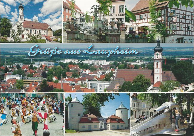 Grüße aus Laupheim – Vorderseite