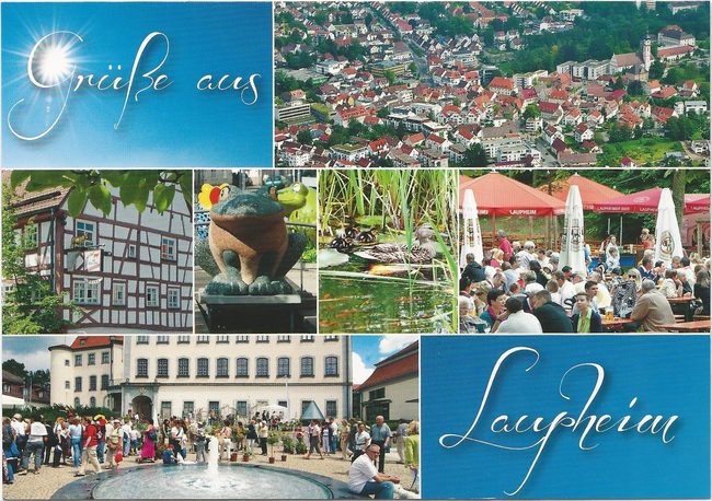 Grüße aus Laupheim – Vorderseite