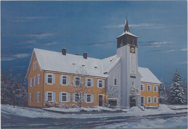 Laupheim Evangelische Kirche – Vorderseite