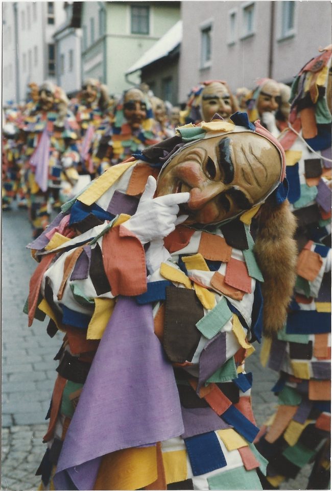 Fasnetsfigur "Laup'r Waidag"  – Vorderseite