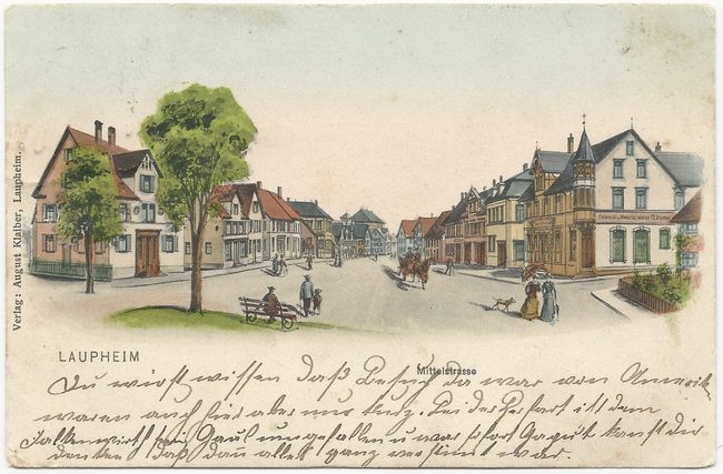 Laupheim   Mittelstraße – Vorderseite