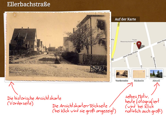 Wir haben alte Postkartenmotive nachfotografiert Wir haben alte Postkartenmotive nachfotografiert